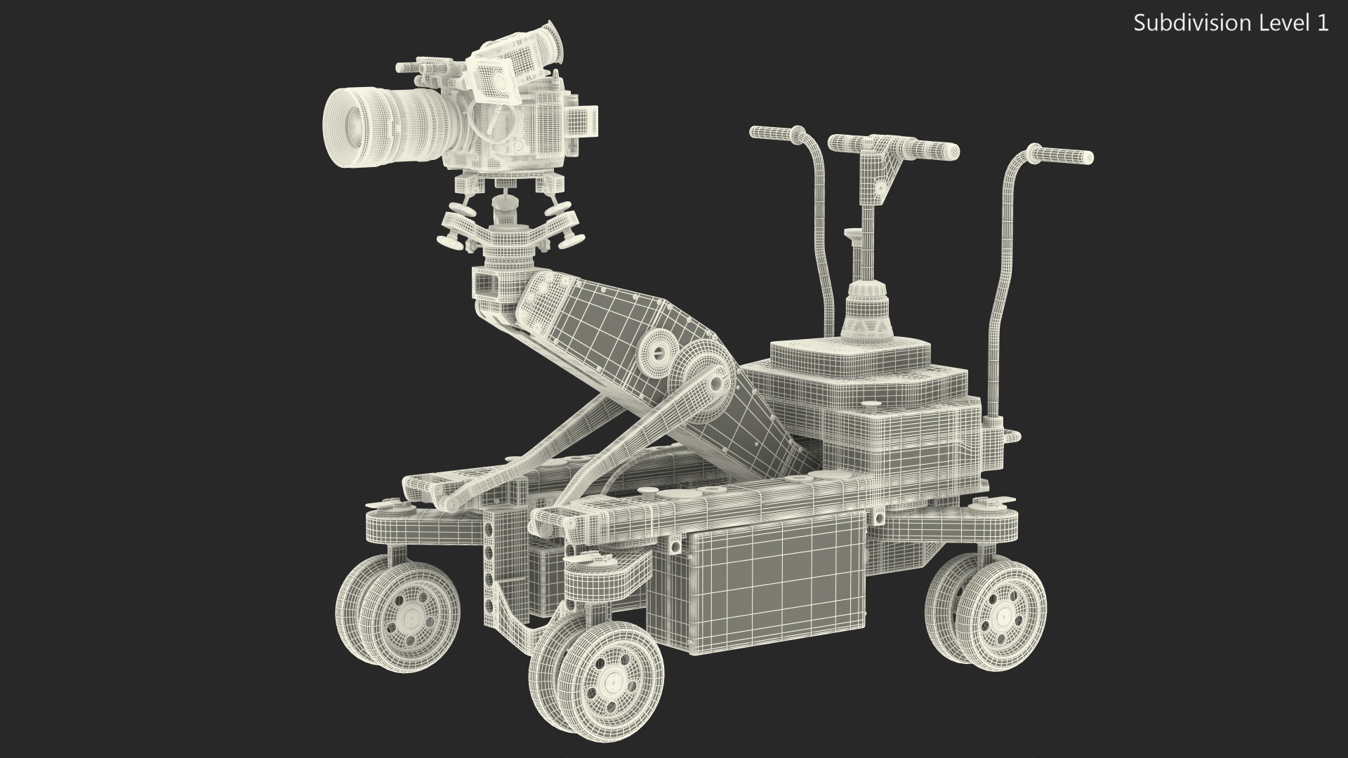 3D Cinetech Albatross Dolly with Alexa Mini LF model