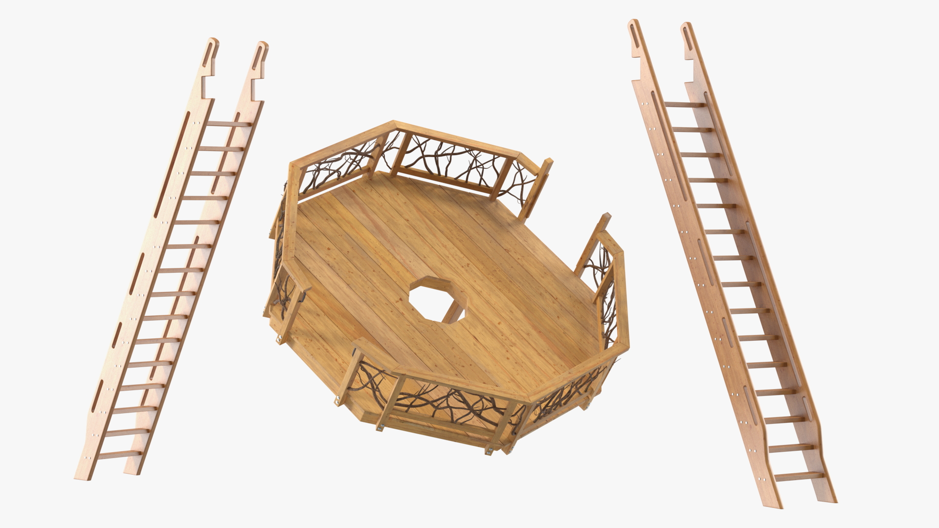 3D Tree Platform model