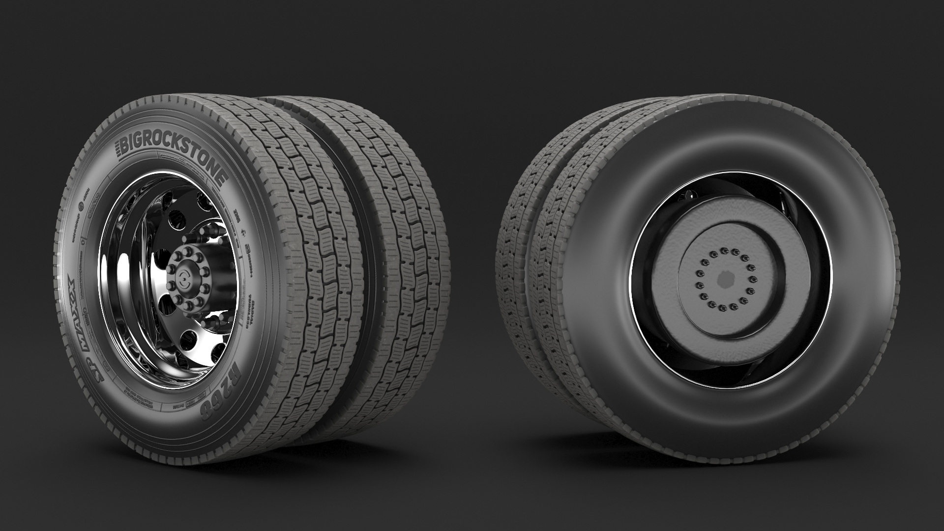 Mack Pinnacle Wheel 3D model