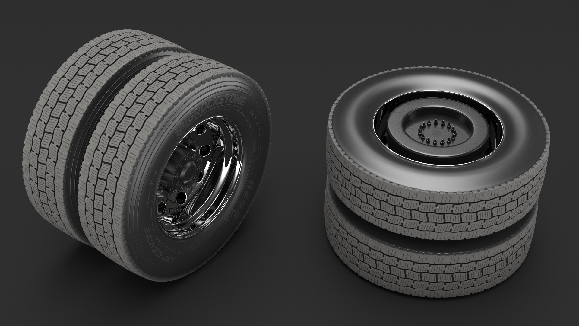 Mack Pinnacle Wheel 3D model