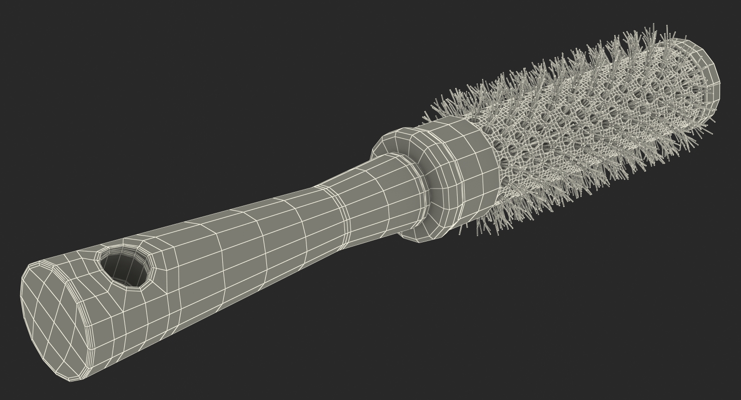 3D model Round Comb