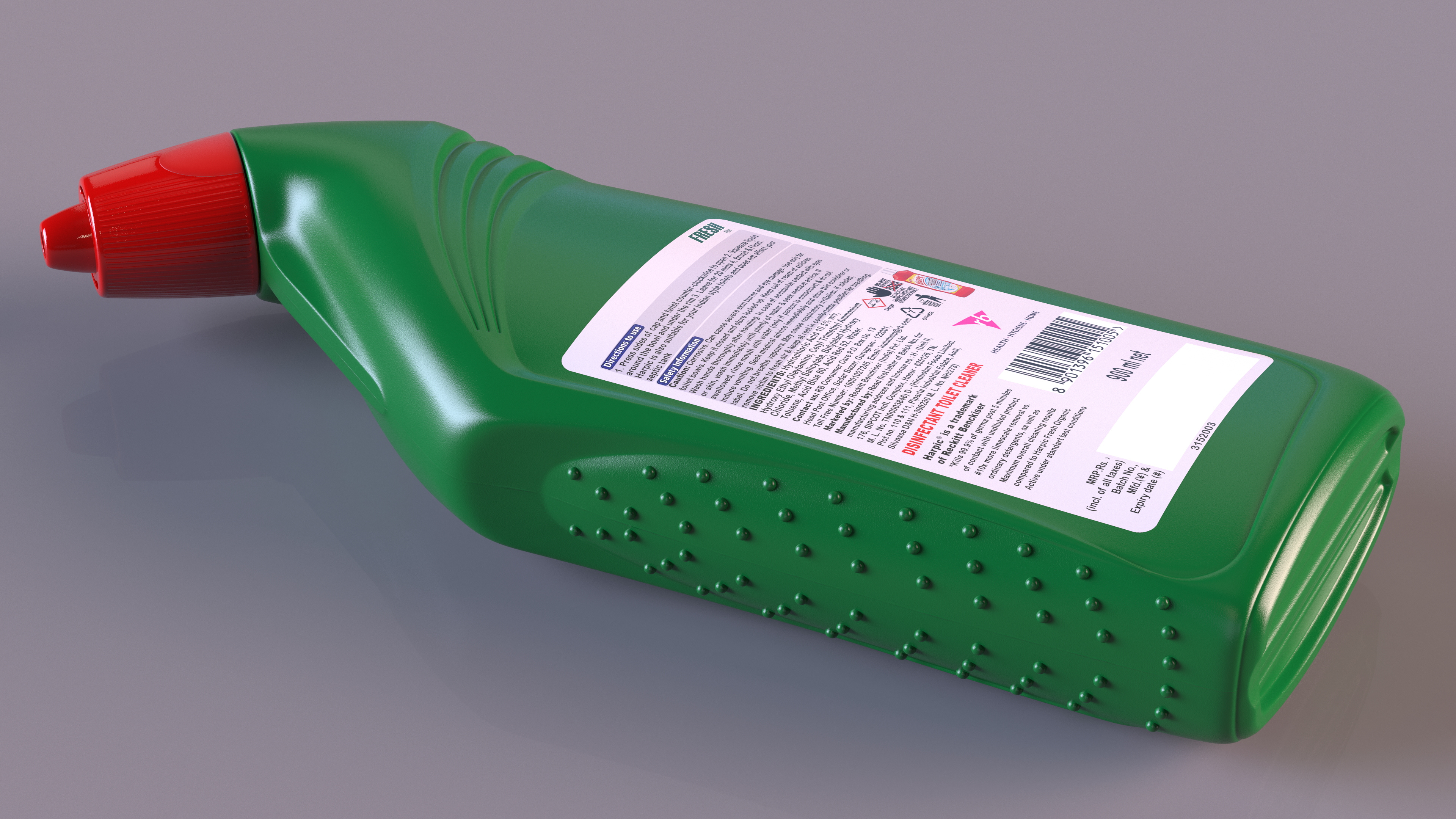 Harpic Green Toilet Cleaner 3D