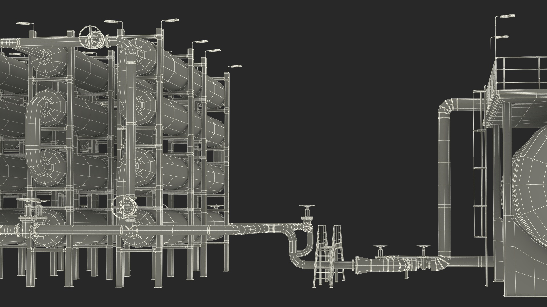 Heat Exchange Separators 3D model