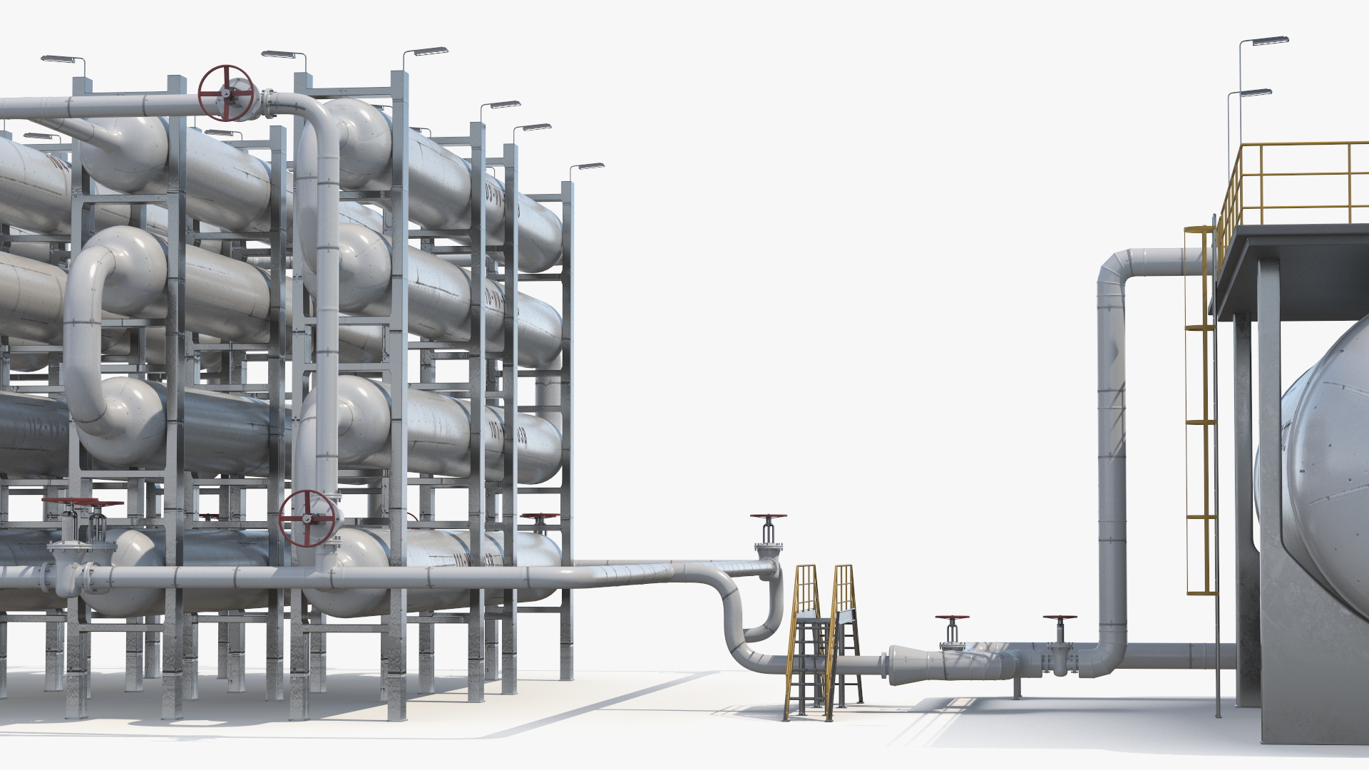 Heat Exchange Separators 3D model