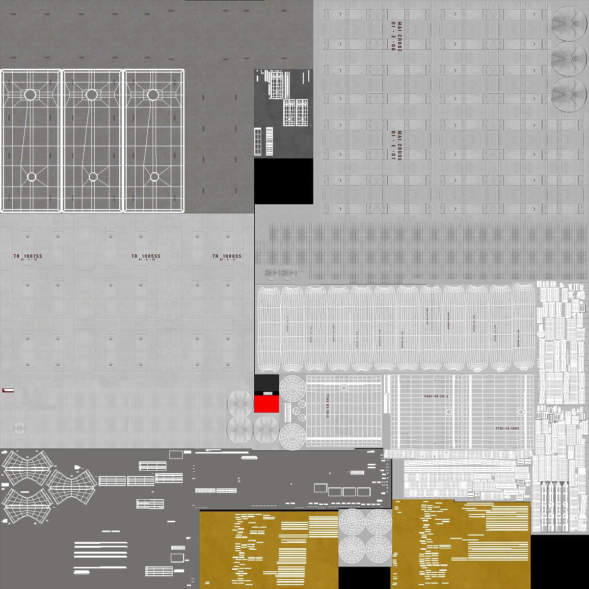 Heat Exchange Separators 3D model