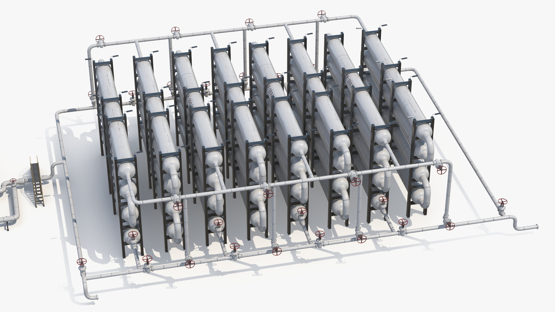 Heat Exchange Separators 3D model