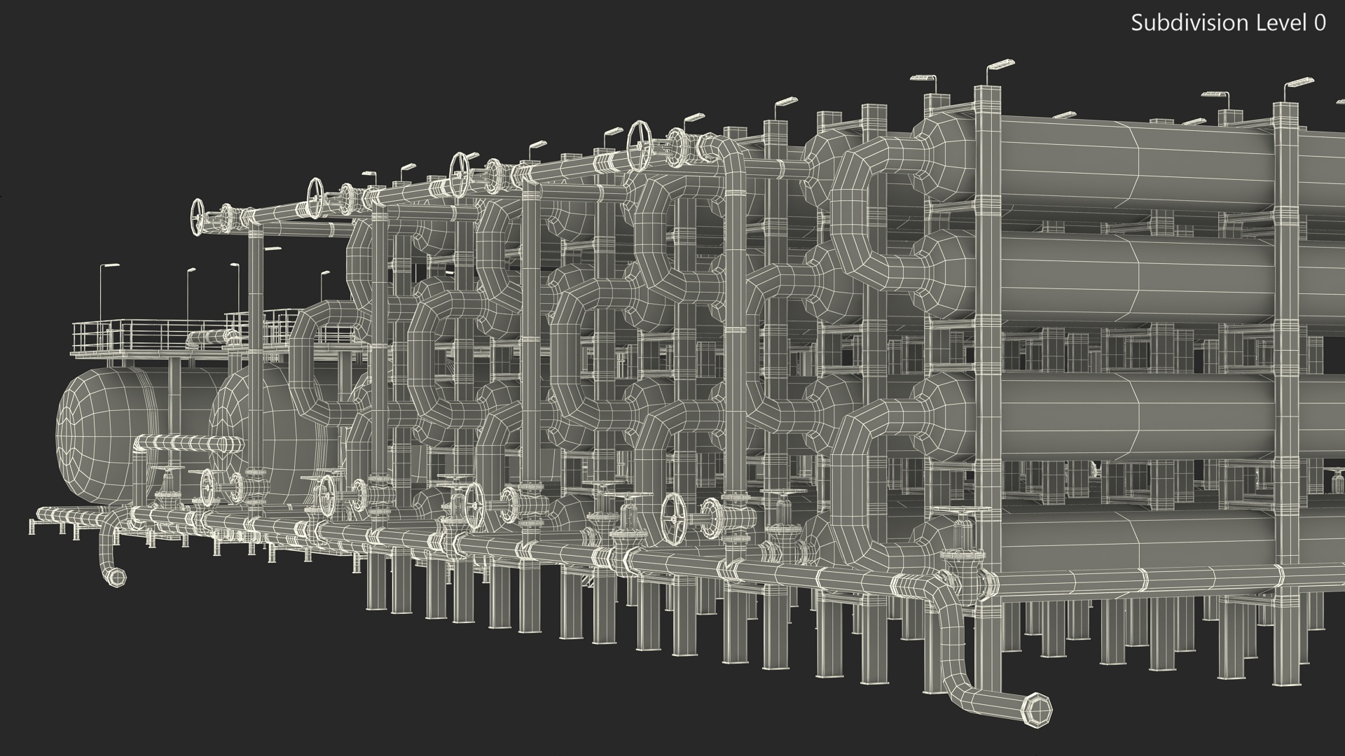 Heat Exchange Separators 3D model