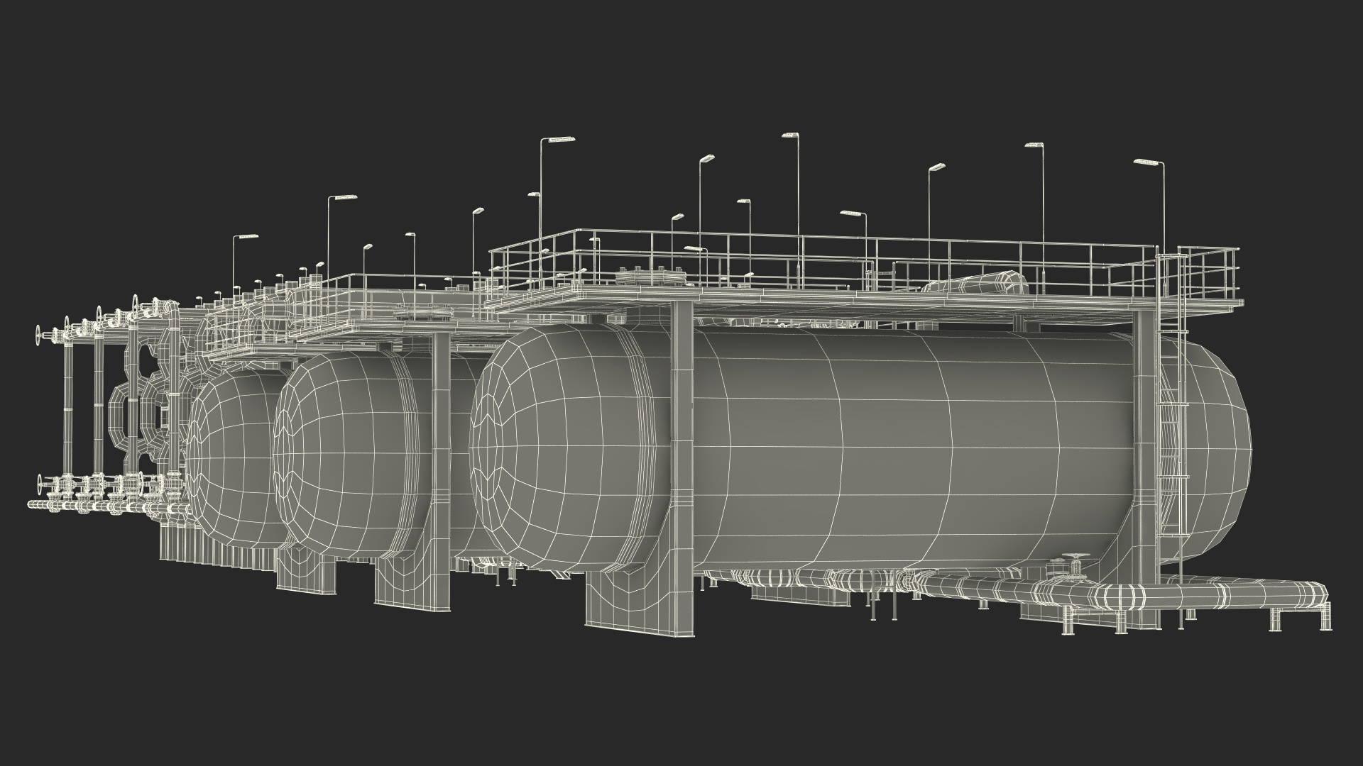 Heat Exchange Separators 3D model