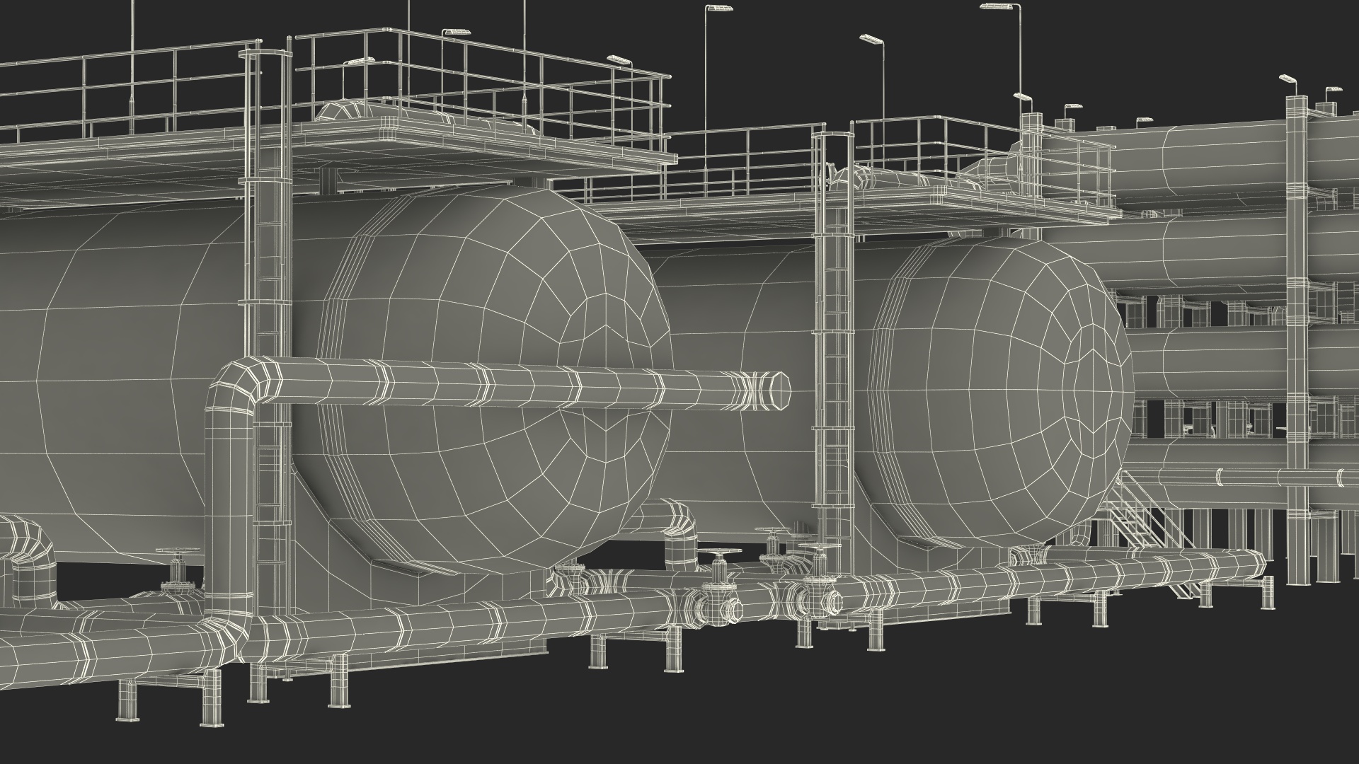 Heat Exchange Separators 3D model