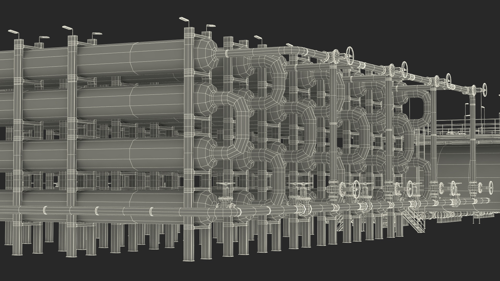 Heat Exchange Separators 3D model