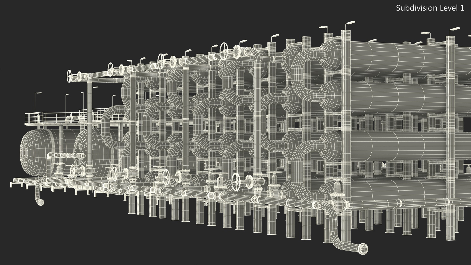 Heat Exchange Separators 3D model