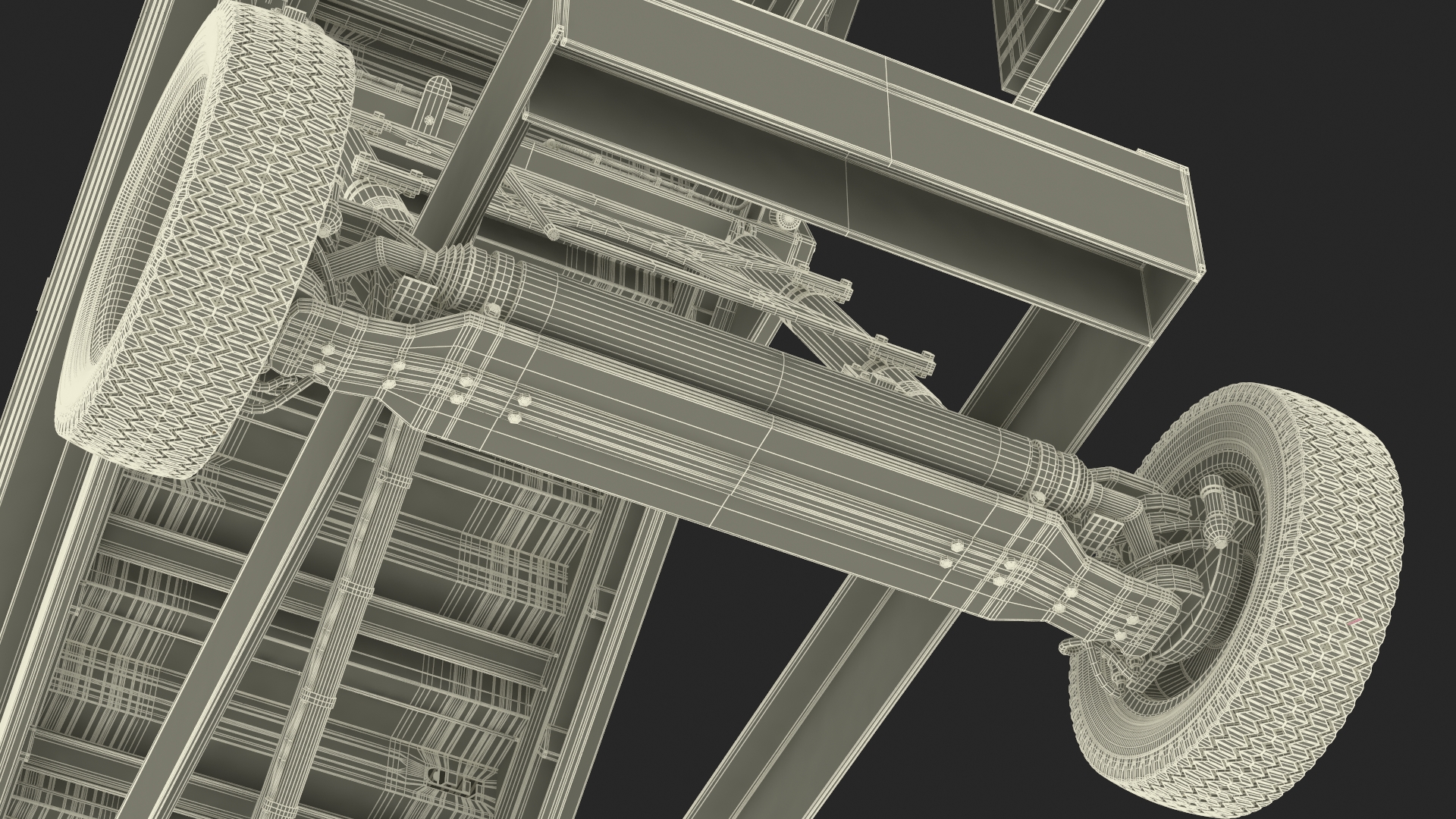 Airbus Delta with Passenger Boarding Stairs Car 3D