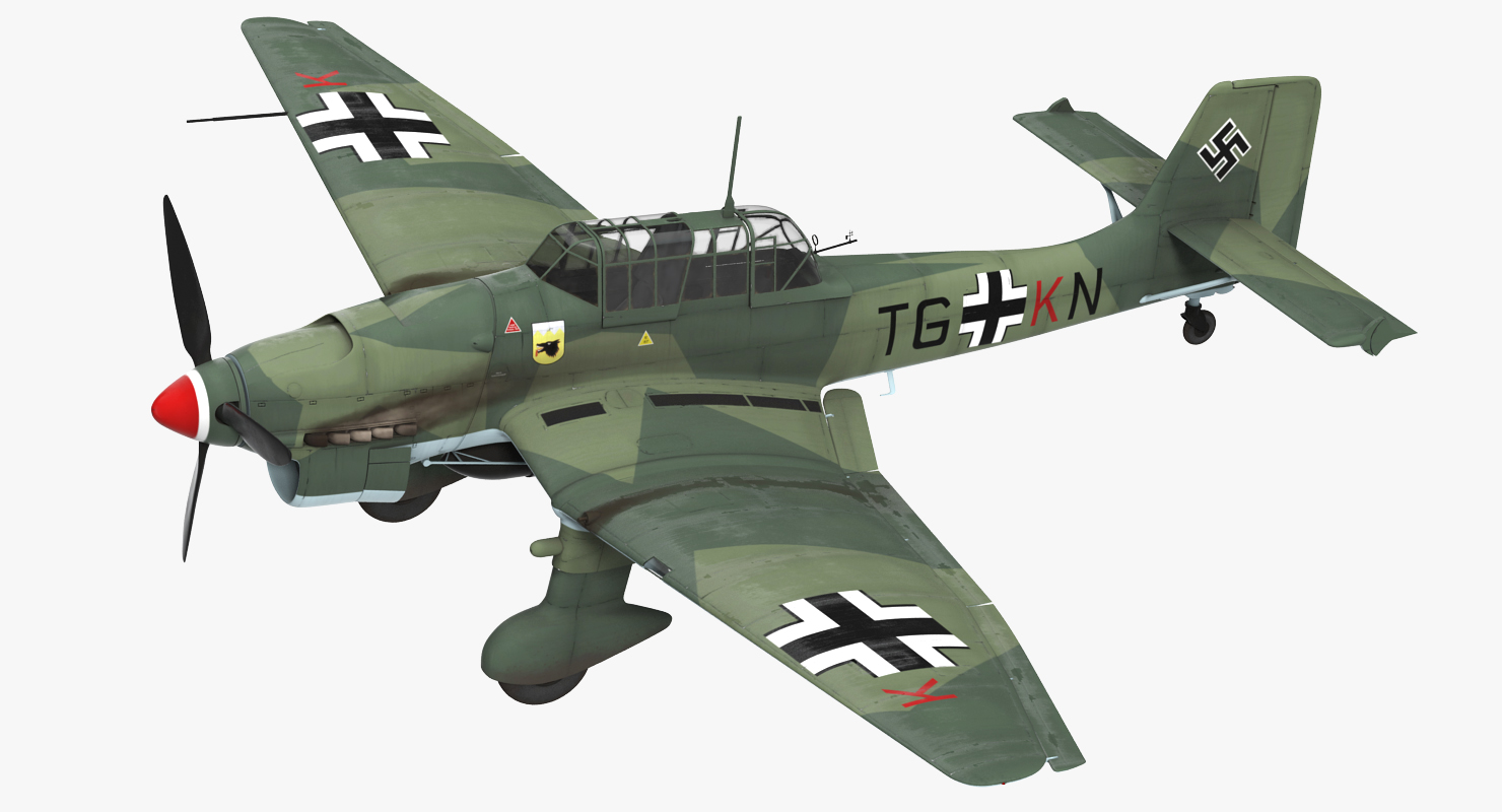 Junkers Ju 87 German Dive Bomber 3D