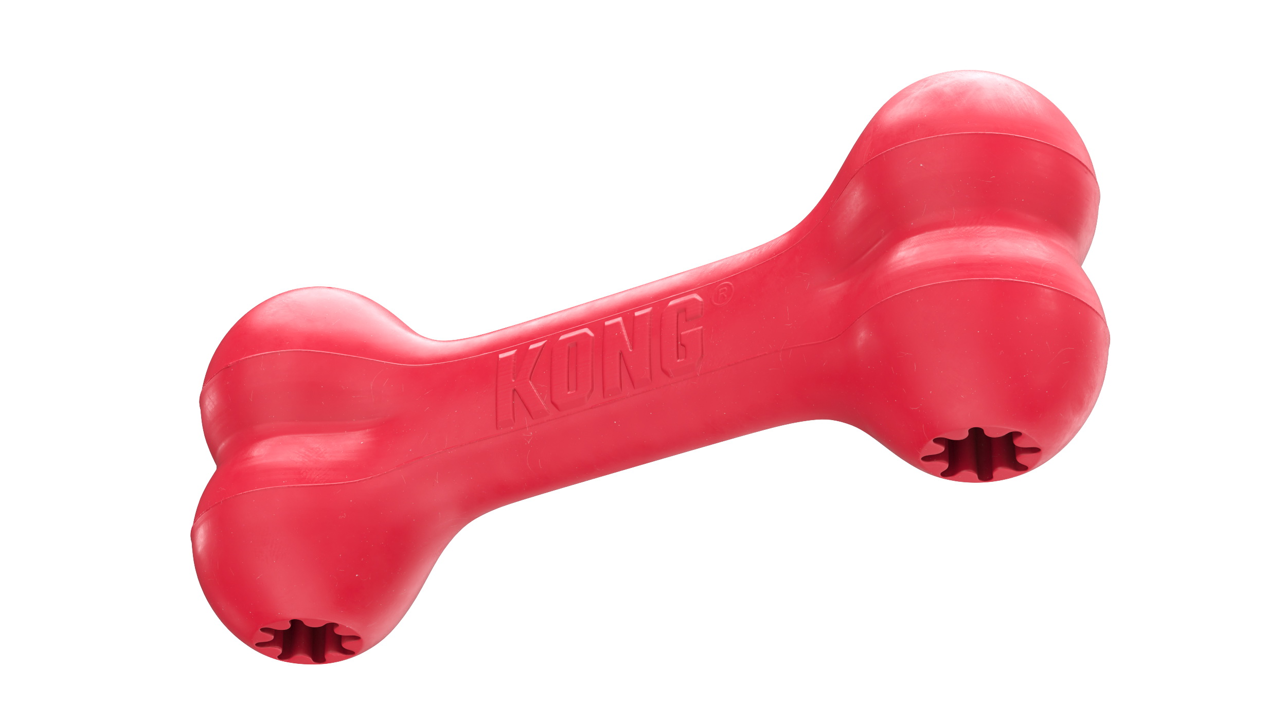 3D KONG Bone Dog Toy Red