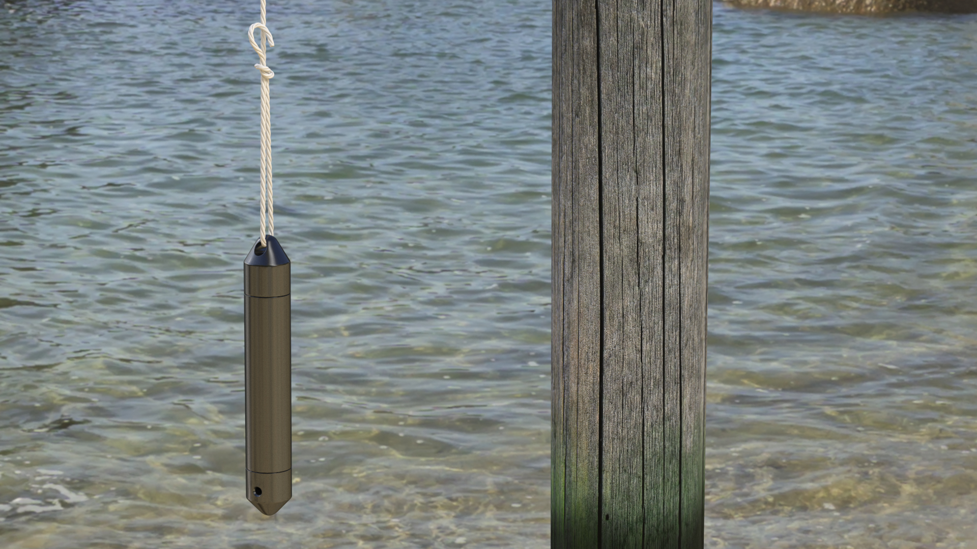 Black Water Level Logger 3D model