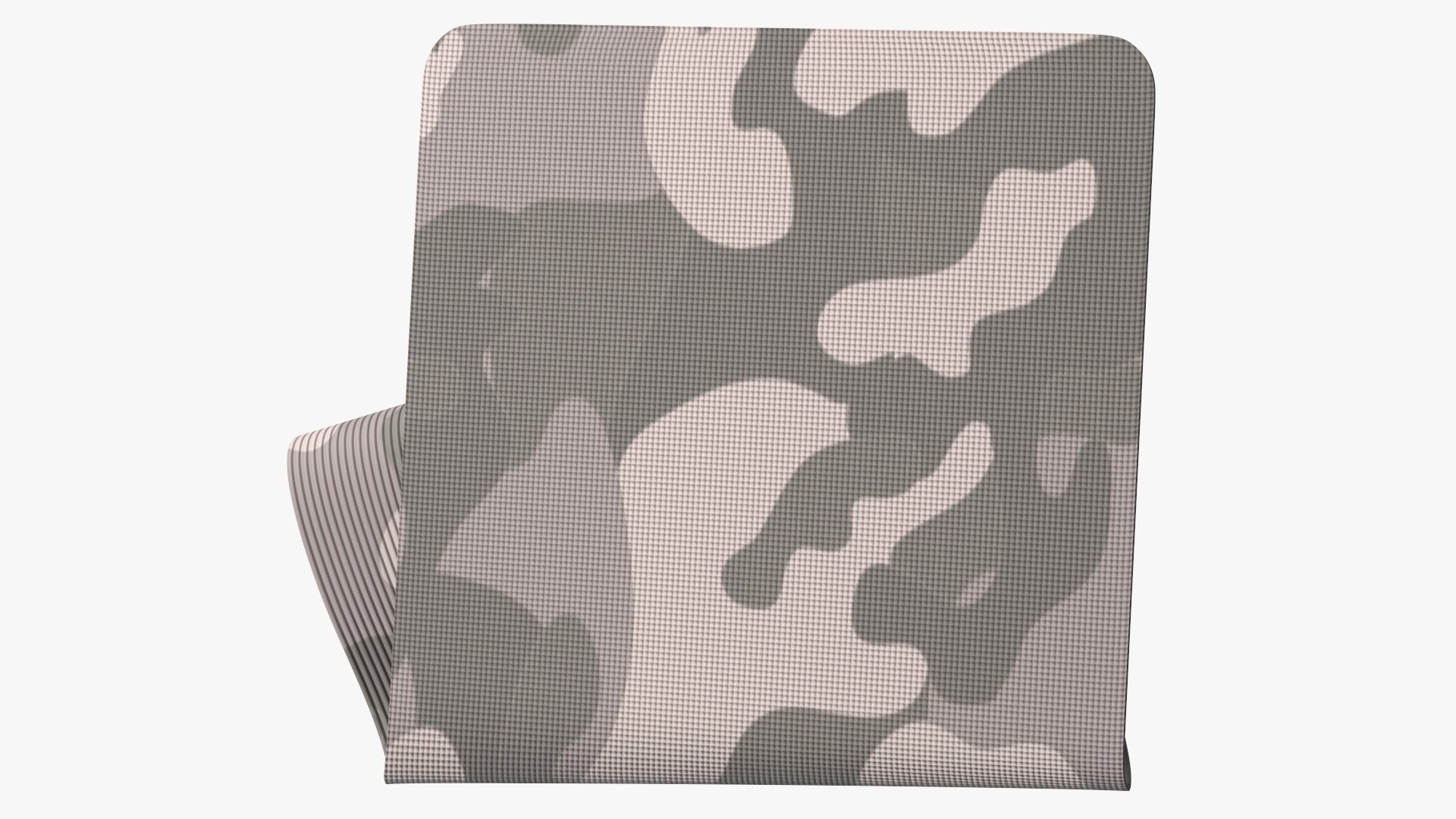 3D model Yoga Mat Folded Camo