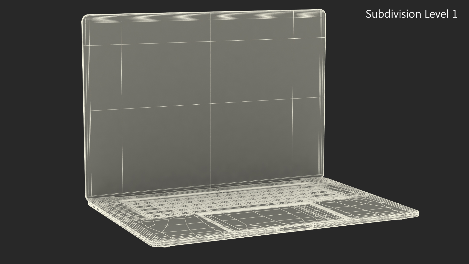 3D Modern Laptop Generic