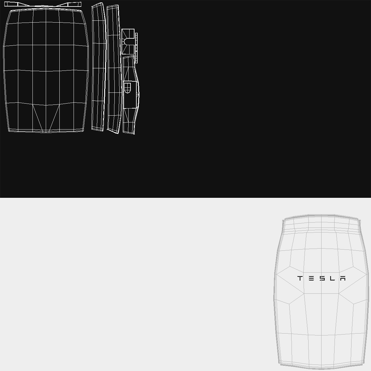 3D model Tesla Powerwall