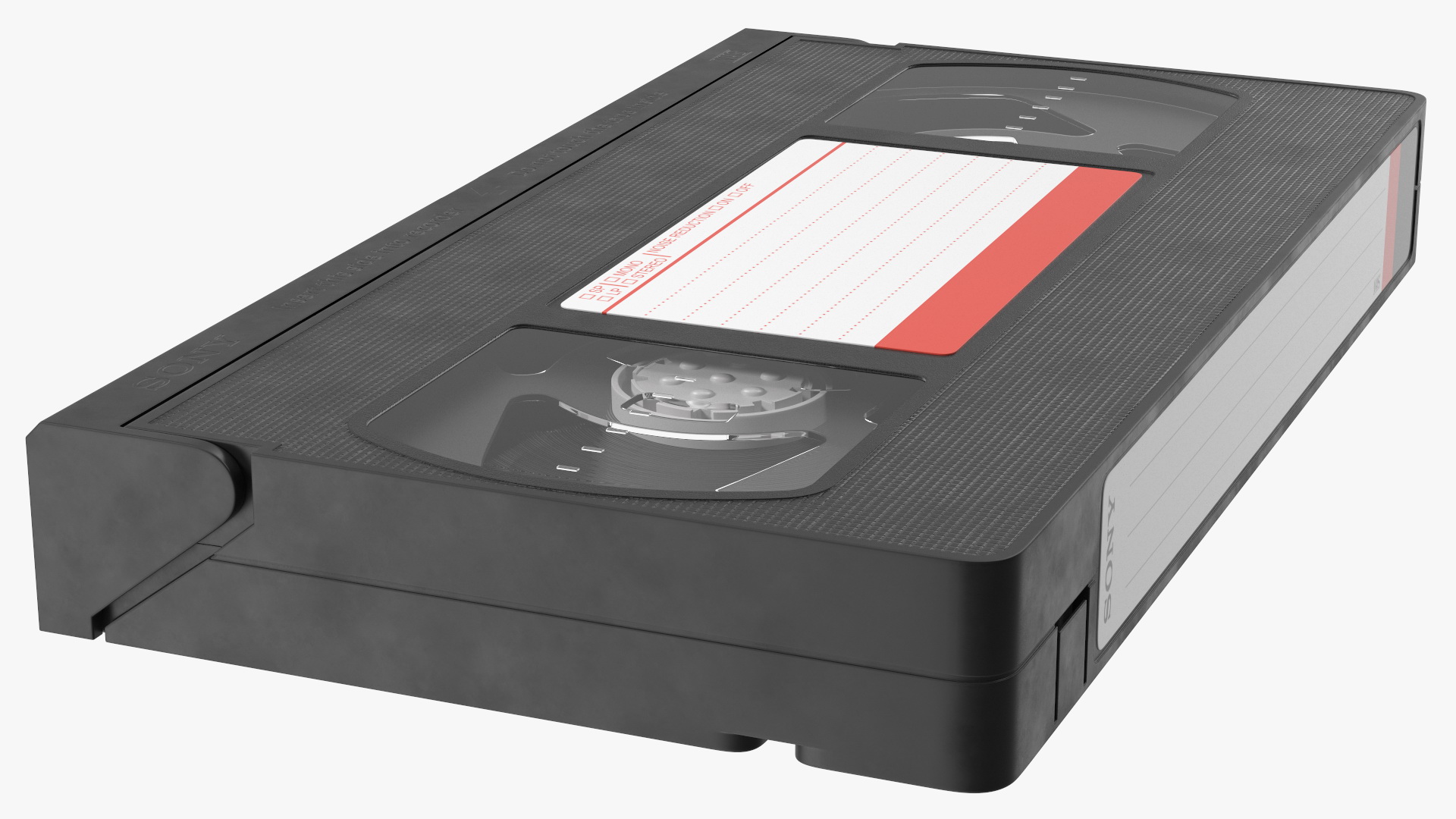 Sony Dynamicron E180 VHS Video Cassette 3D model