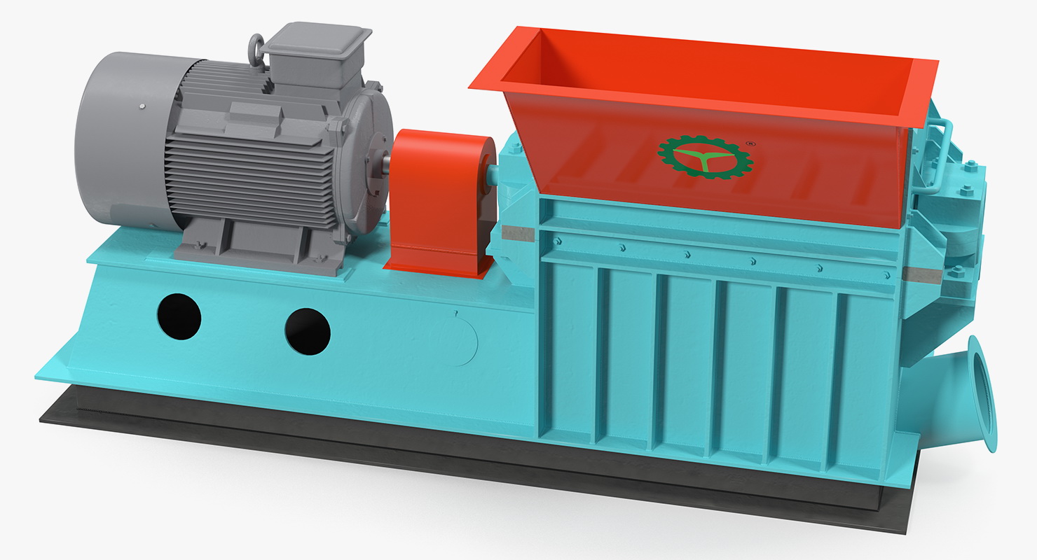 3D Grain Crusher Machine