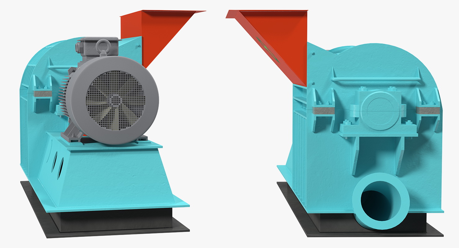 3D Grain Crusher Machine