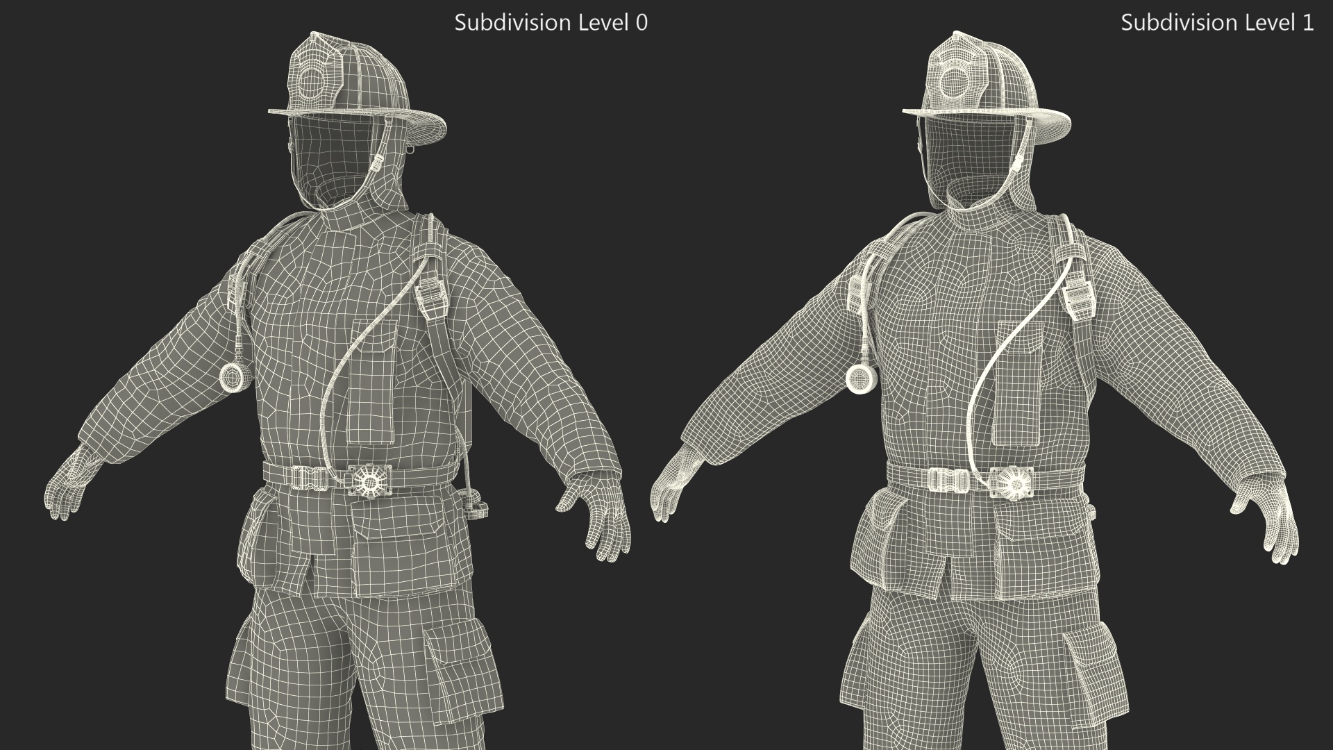 3D Paramedic Rescue Suit