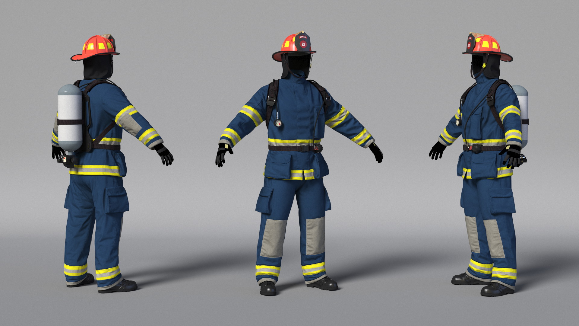 3D Paramedic Rescue Suit