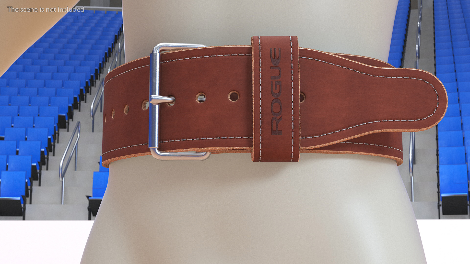 3D Rogue Brown Lifting Weight Belt