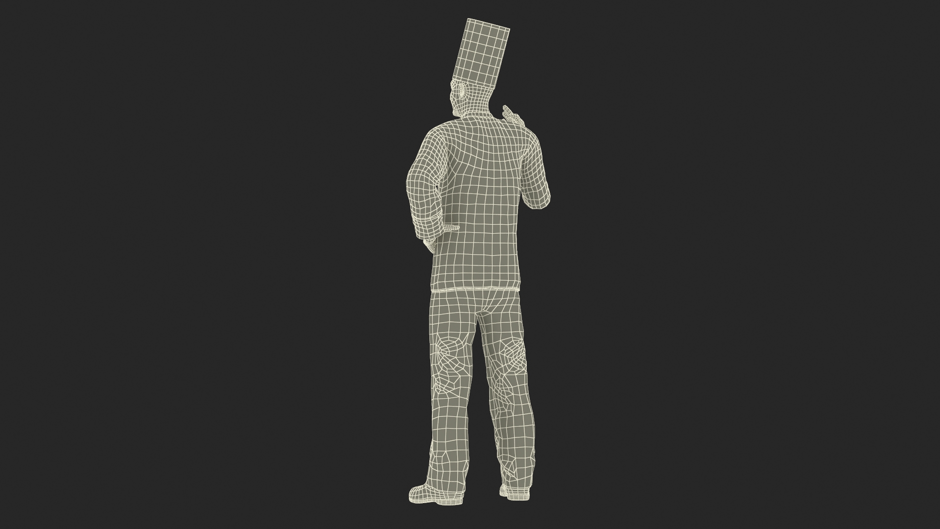 3D model Professional Chef Character in Pose