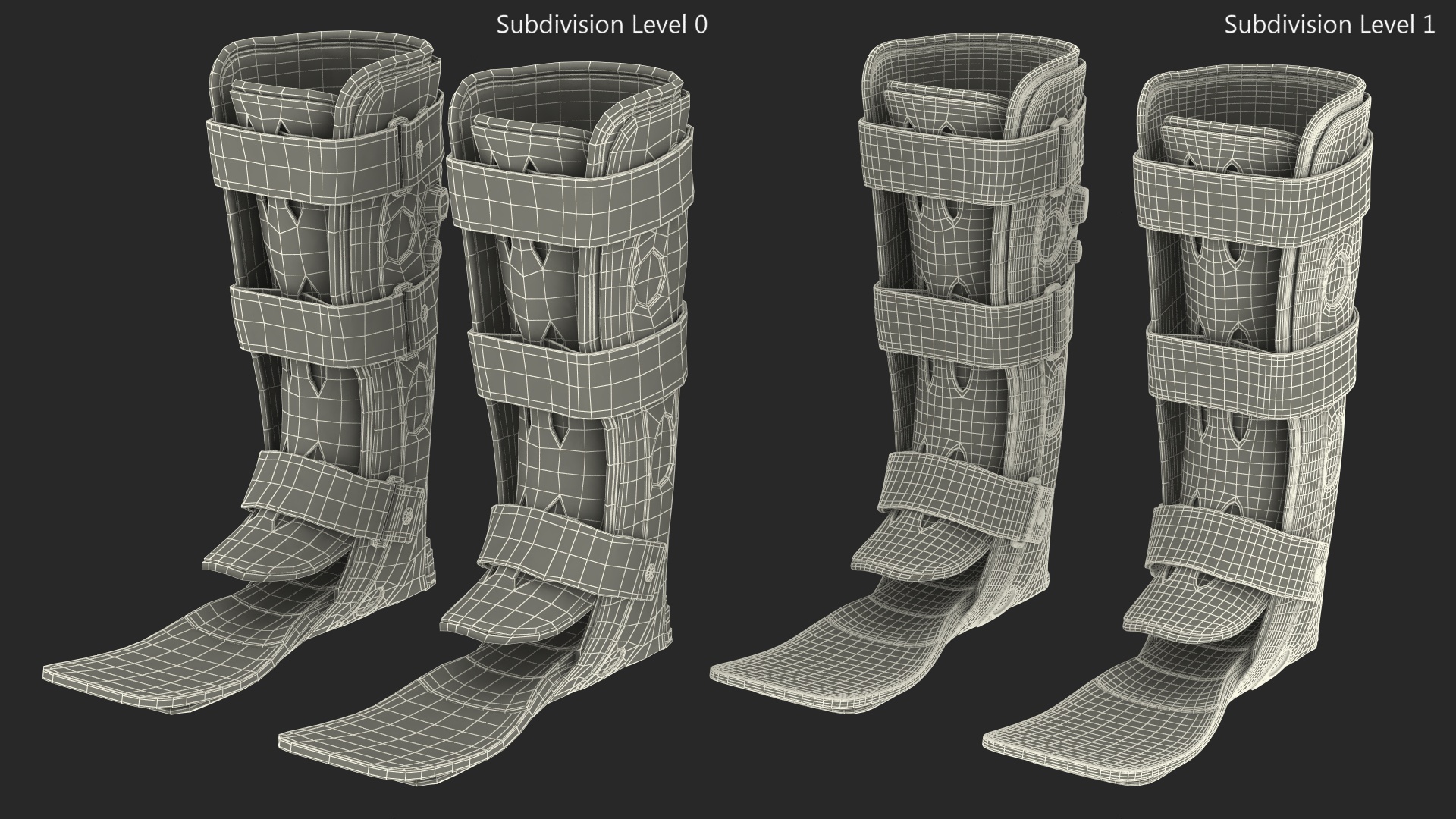 3D Foot Orthosis Darco Splinting System