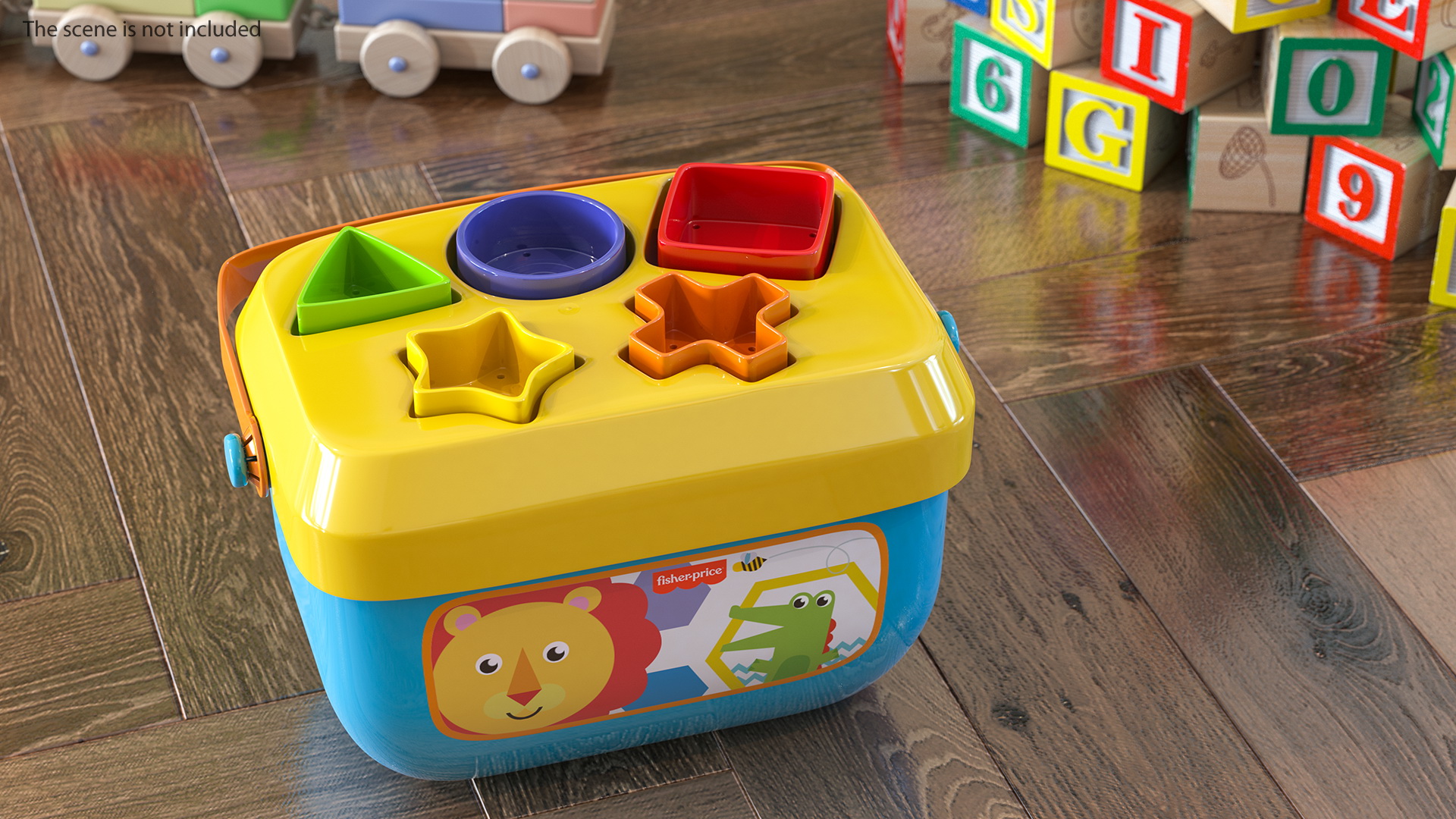 3D model Fisher Price FFC84 Baby Shape Sorter Toy