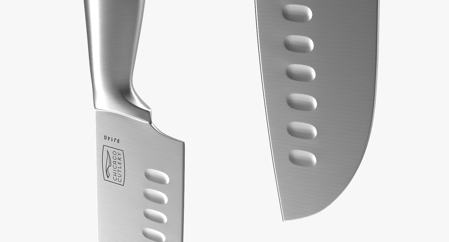 3D Stainless Steel Chef Knife