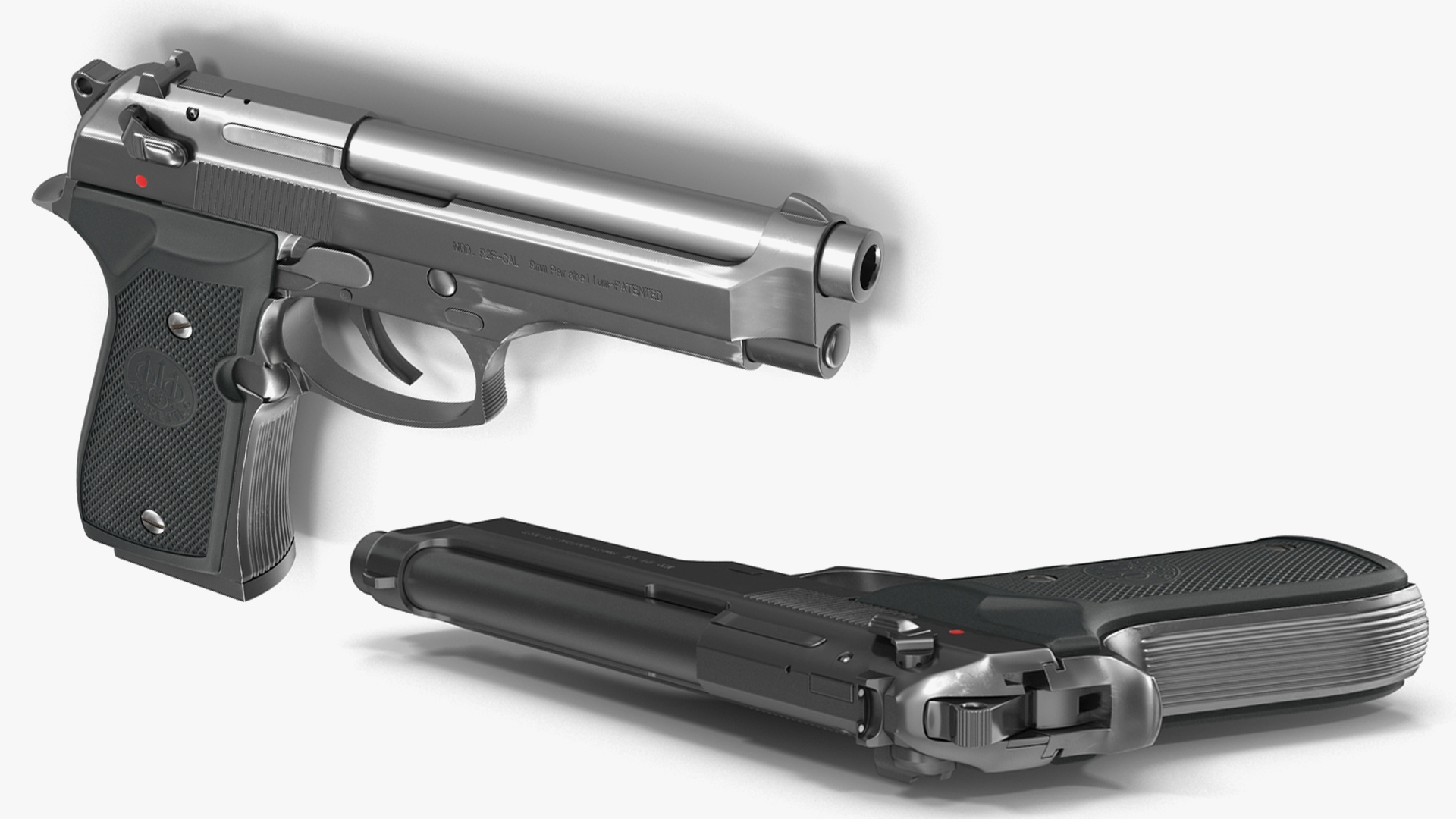 3D model Handgun Beretta 92FS