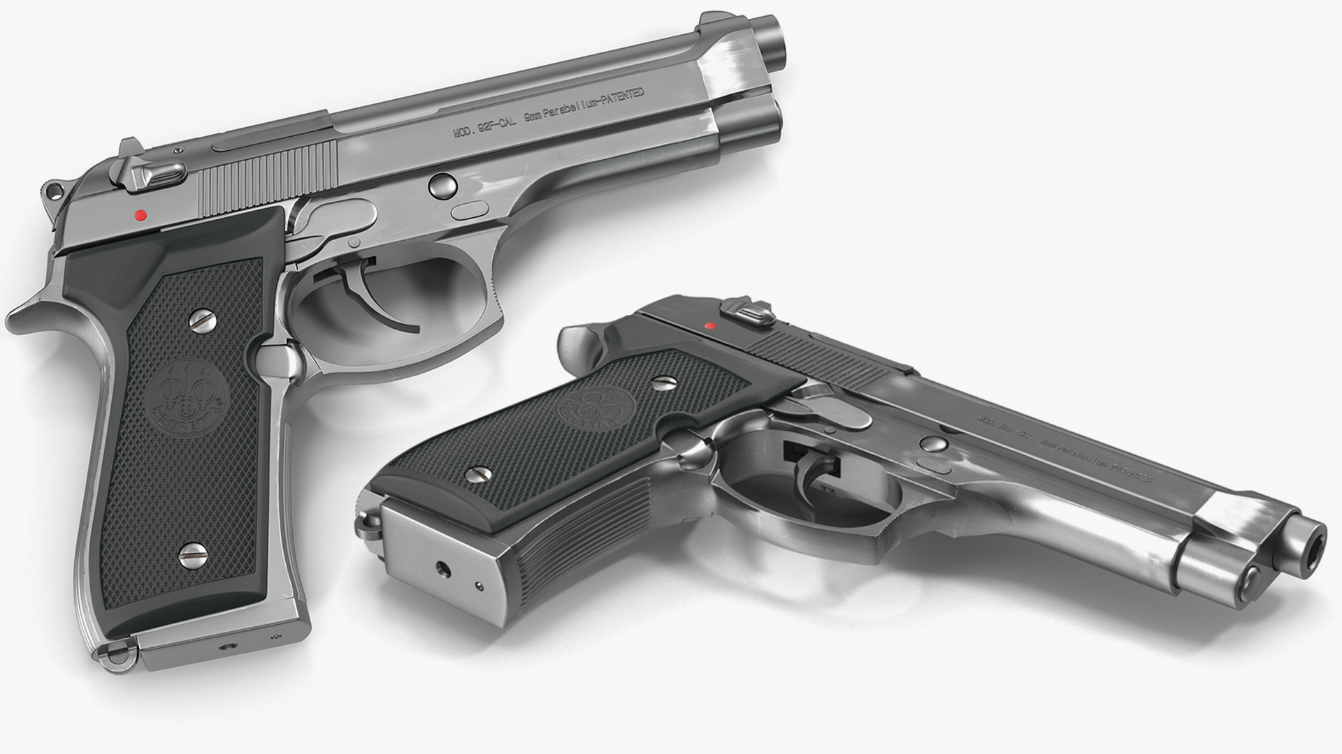 3D model Handgun Beretta 92FS