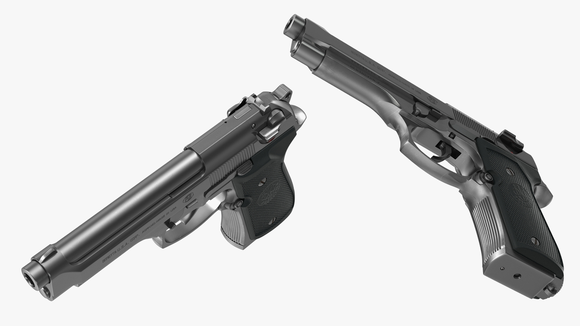 3D model Handgun Beretta 92FS