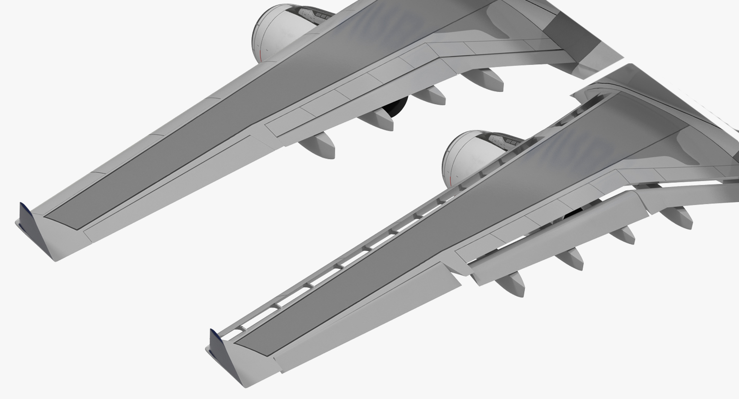 3D Airbus Beluga XL A330 743L Rigged model