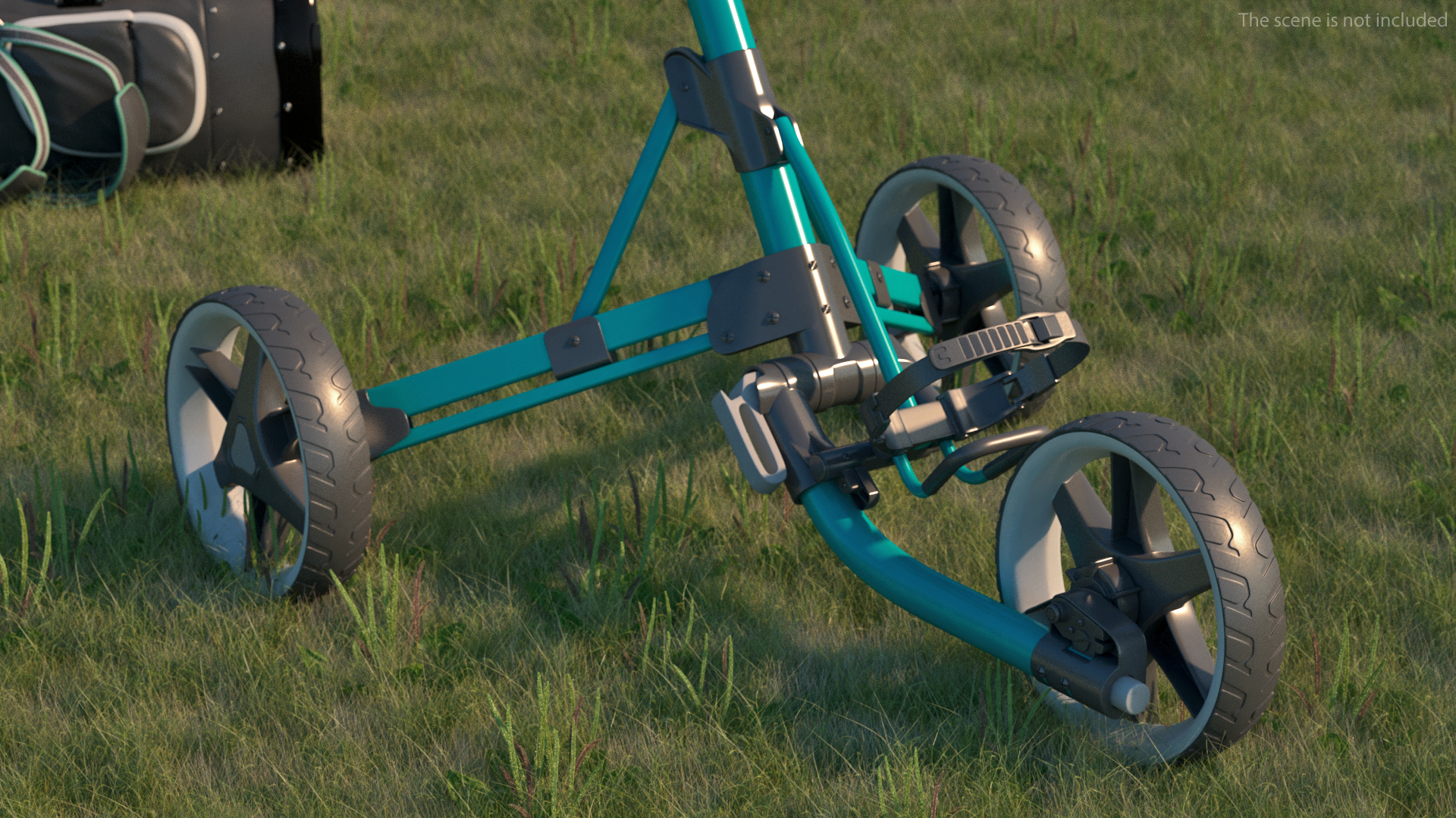 Golf Push Cart 3D model