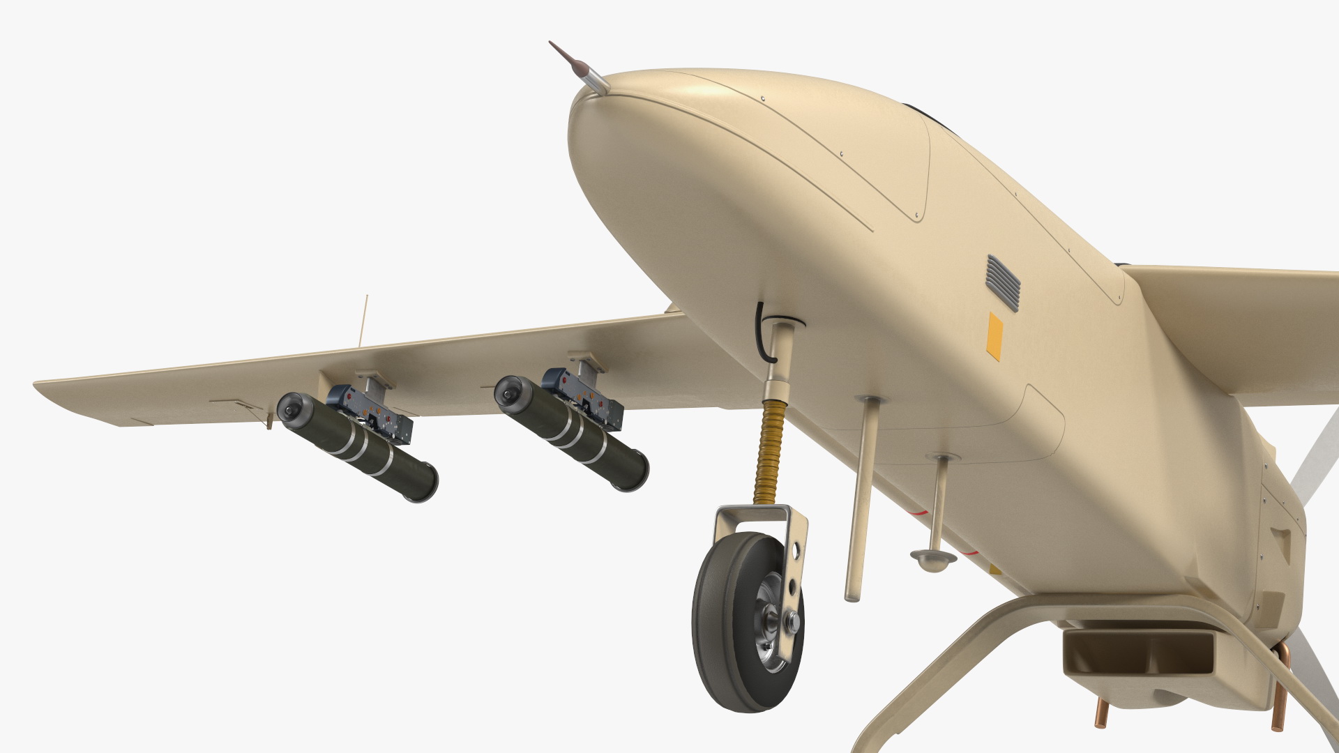 Unidentified Sand Color Drone 3D model