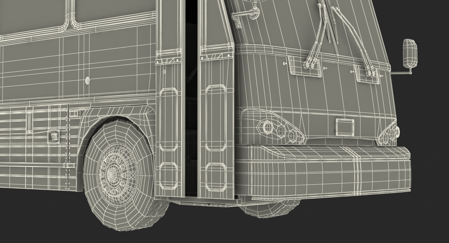 3D model Intercity Bus MCI D4500ct