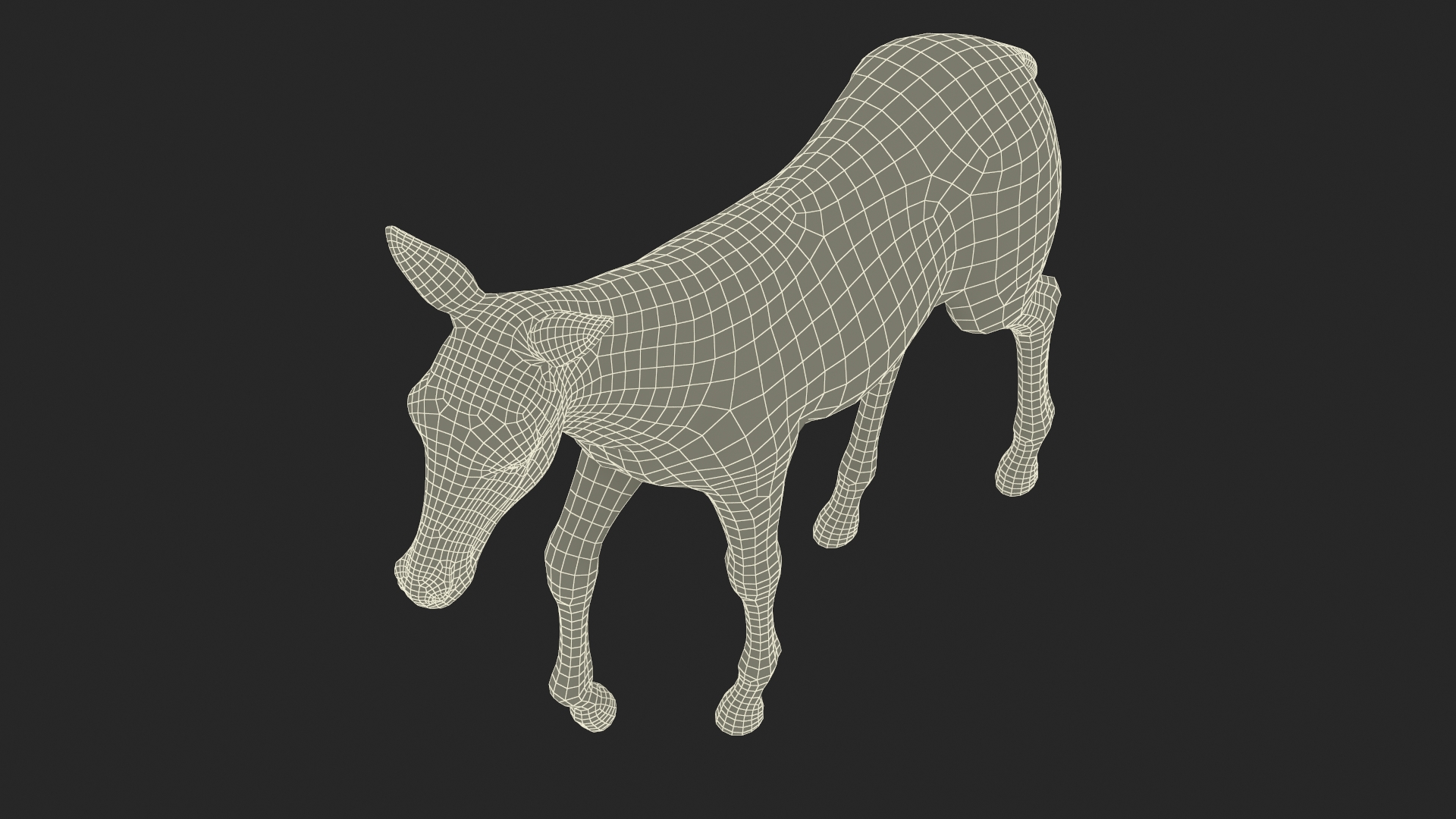 Zebra Adult Foal Walking 3D model