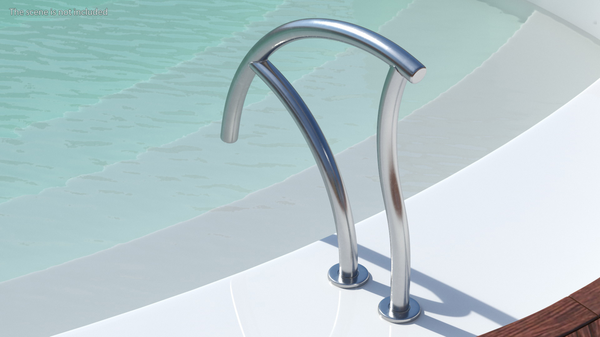 3D Elegant Grab Rail for Pool