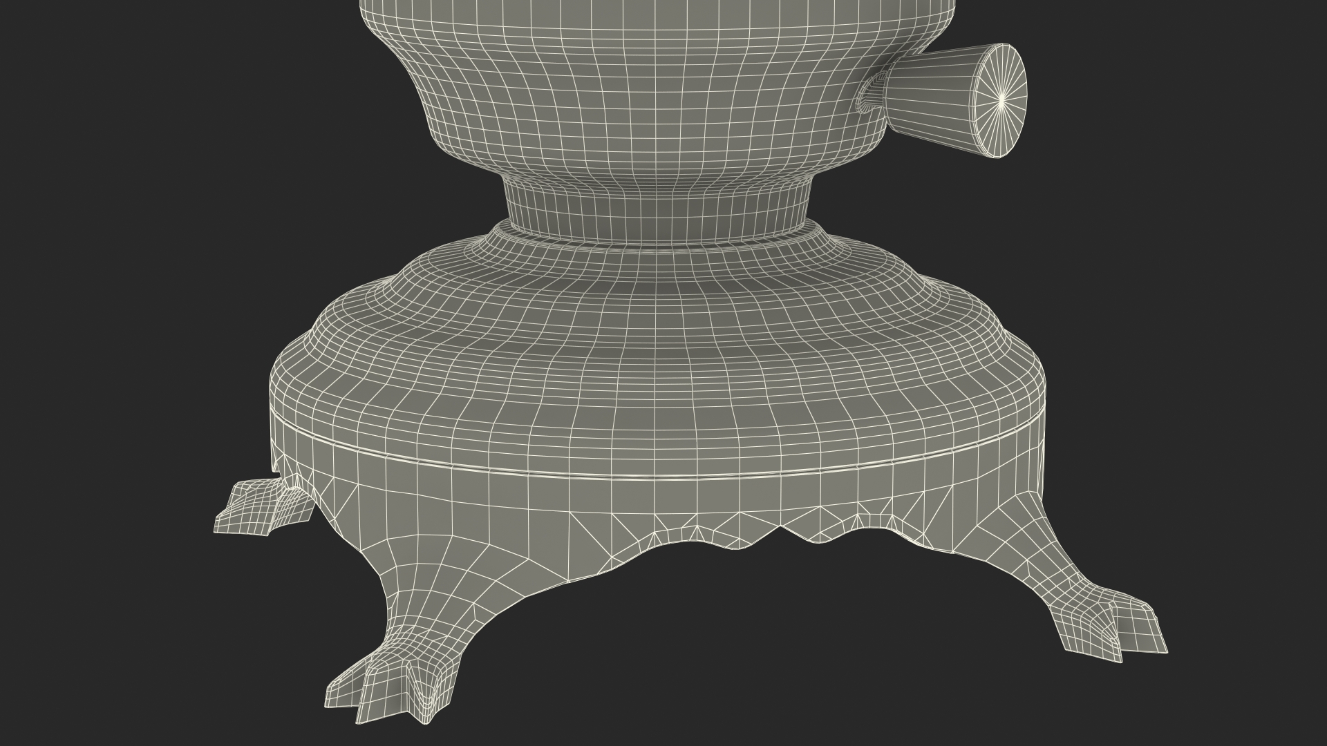 Modern Russian Samovar 3D