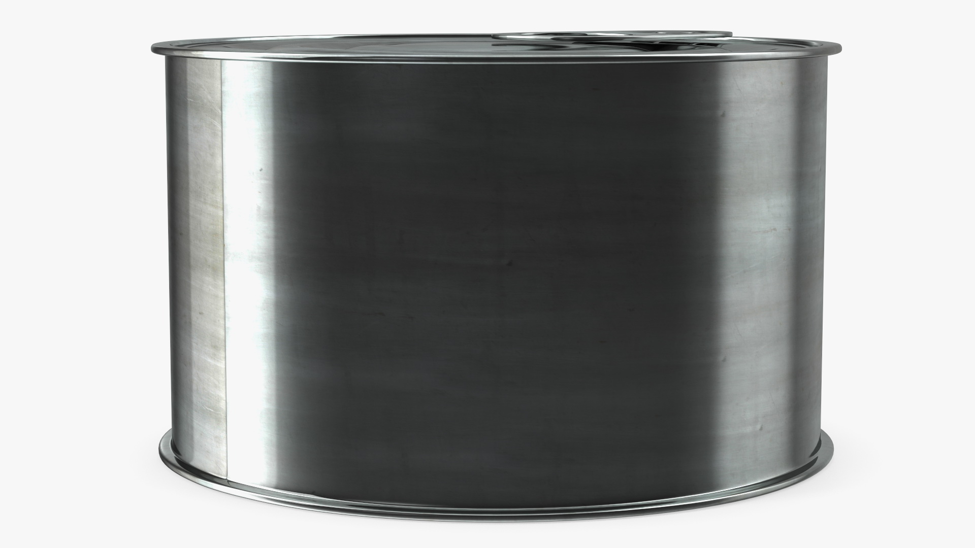 3D Food Tin Can with Pull Tab