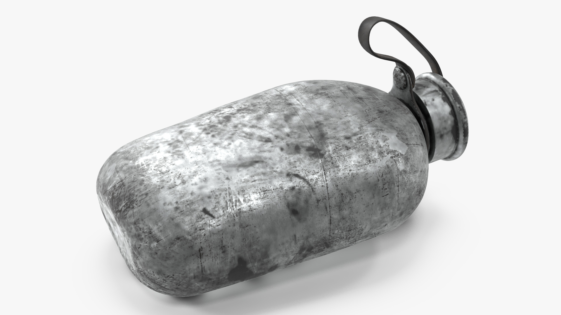 Miner Water Flask 3D