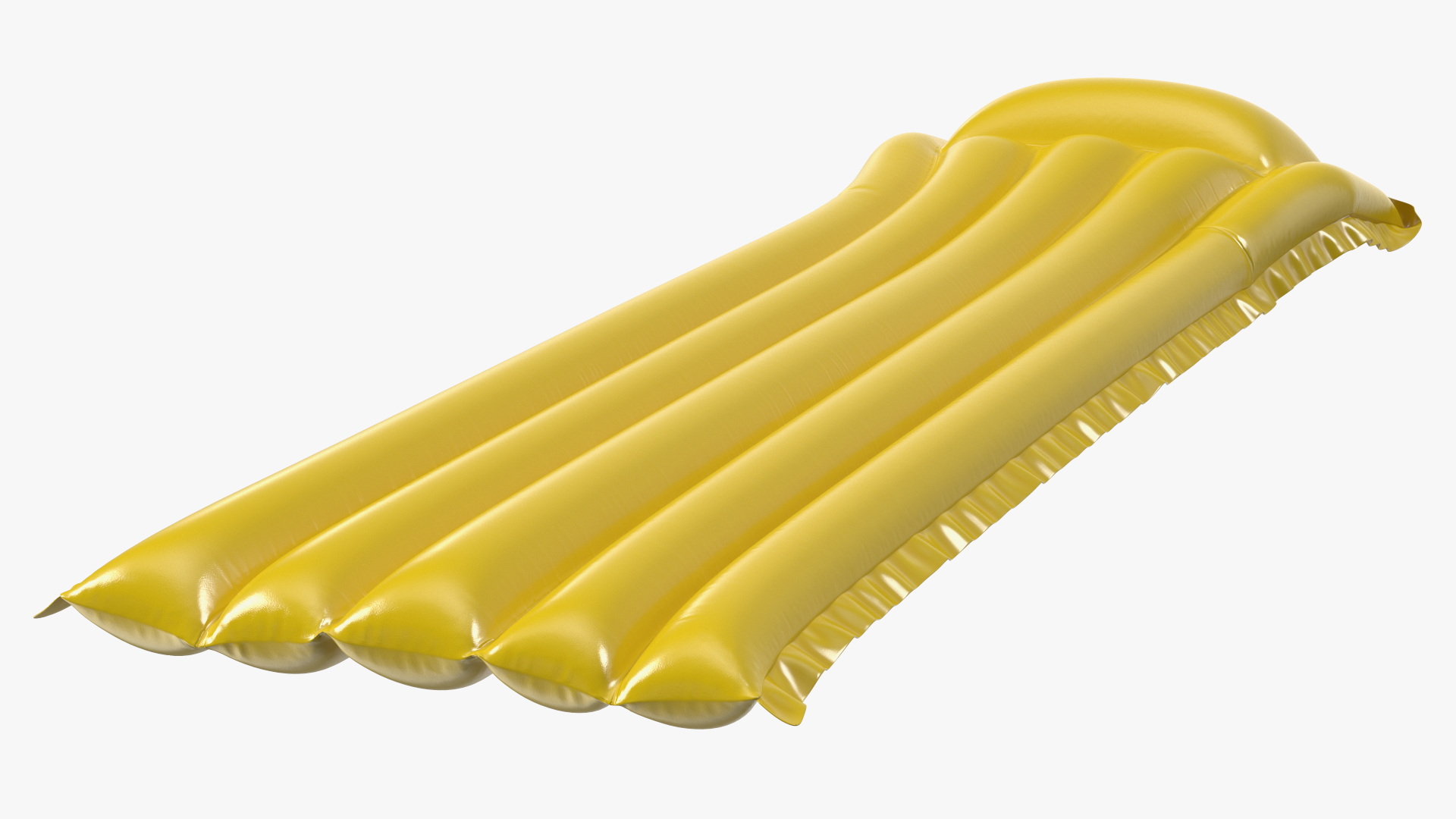 3D Yellow Vinyl Inflatable Sea Bed