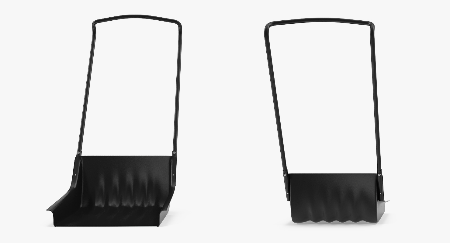 3D Sleigh Snow Shovel model