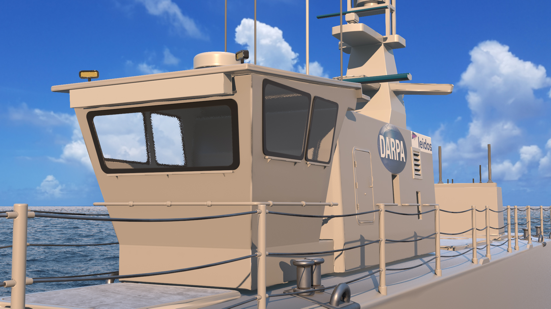 Sea Hunter USV 3D model