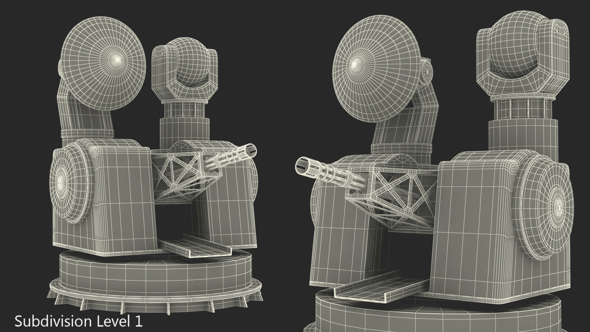 3D Type 730 CIWS model