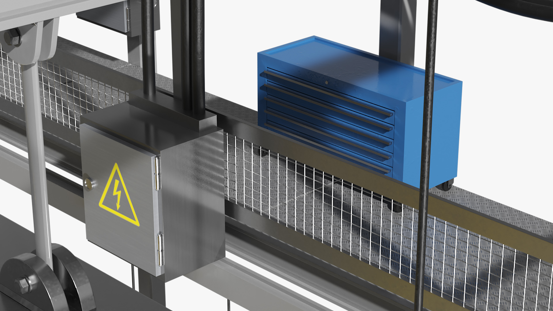 3D Audi Assembly Line model