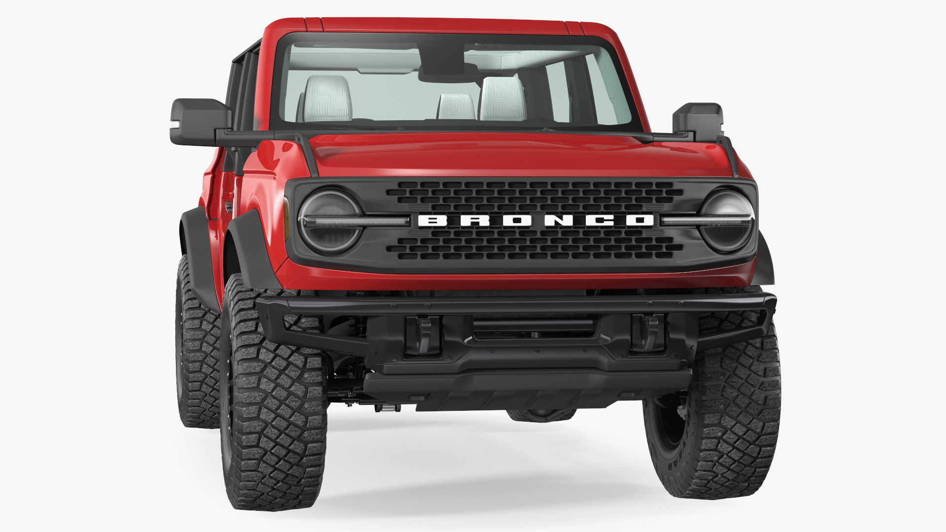 3D model Ford Bronco 2021 Removed Doors